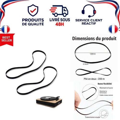 Courroie platine vinyle - , mm