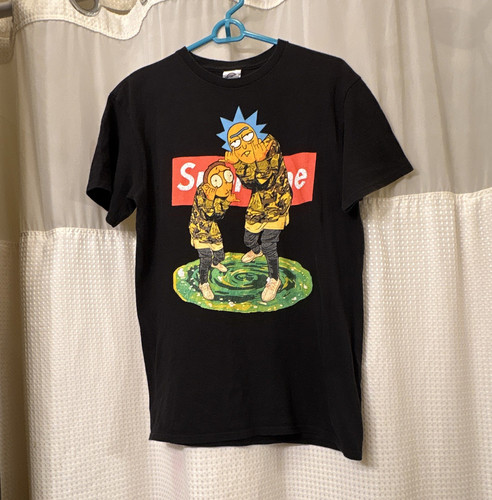 Men black supreme rick and - men's, x