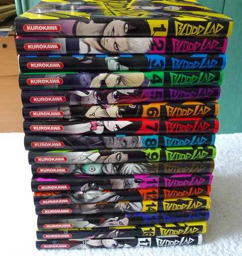 Blood lad manga tomes - blood,