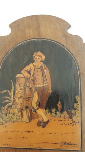 Petit panneau ancien en - petit,