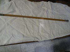 Canne ancienne  collection fut signé Antoine Palais Royal pommeau argent ca 1880