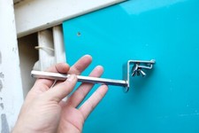 Vintage Instrument Musique BATTERIE TIGE CLOCHE Support Grosse Caisse