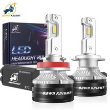 Ampoule LED Voiture H7 H4 H11 H1 9005 9006 12V 4300K Feux Avant 3 Tubes Cuivre U