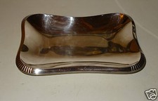 ANCIEN PLAT METAL ARGENTE