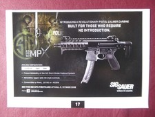 6/2014 PUB SIG SAUER SIGMPX PISTOL CALIBER CARBINE ORIGINAL AD