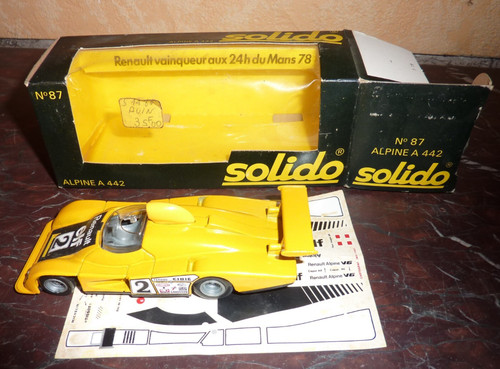 Solido alpine a442 1st - 87,