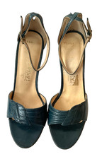 Neuves sandales cuir bleu - neuves,