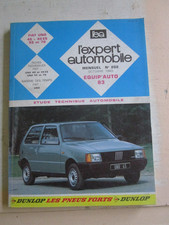 Livre L'Expert Automobile N°202 Fiat Uno 45 - 45ES - 55 et 70 Equip'Auto 83