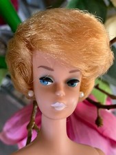 Vintage Platinum Bubble Cut Barbie 1964