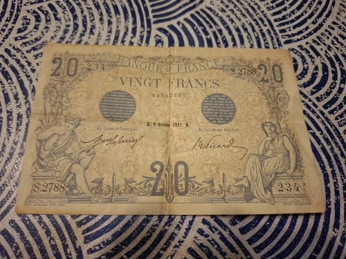 France francs bleu 8 - france, 20