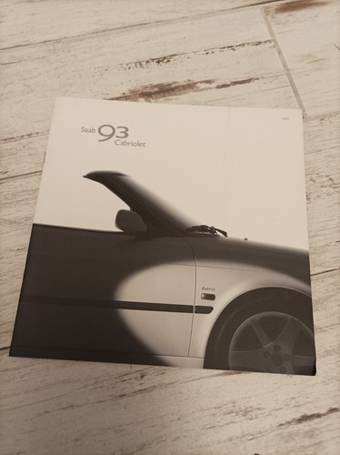 Catalogue brochure saab 93 - catalogue,