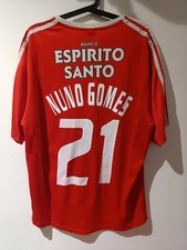 Maillot Camisola Jersey Camiseta Adidas Home Benfica Lisbonne Nuno GOMES 2003 L