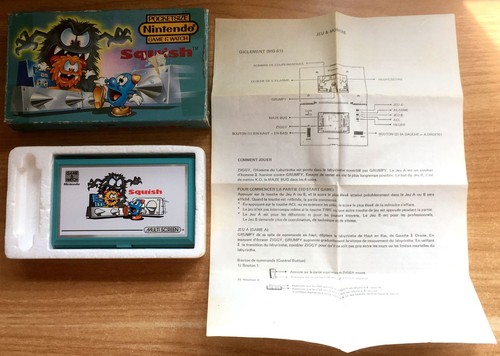 Console nintendo game watch - game,