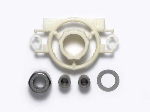 Tamiya 53200 4wd - front, one-way