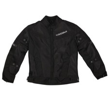 Modeka X-Vent Enfants Gr. 140 Enfants Moto Veste Imperméable Textile Noir