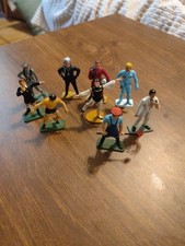 Starlux Lot De 9 Personnages Monde Civil Vintage 