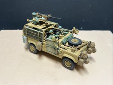 1/35 Maquette Montée Beau Vehicule Wolf Land Rover Defender ! Plus Figurines