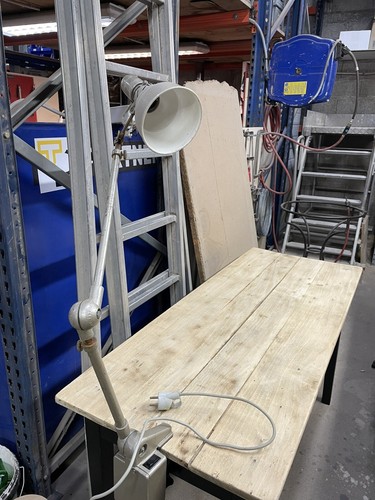 Lampe atelier ancienne - lampe,