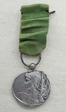 Médaille  Alsacienne sur une