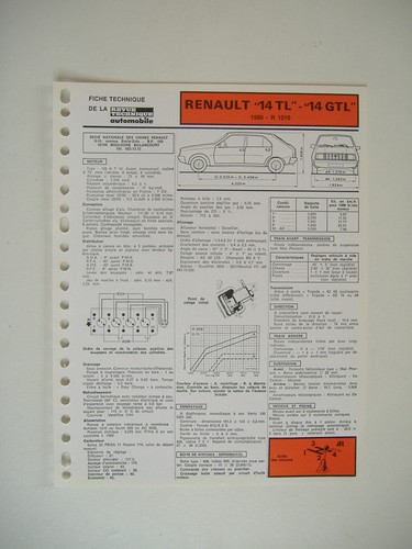 Fiche technique rta renault - rta,