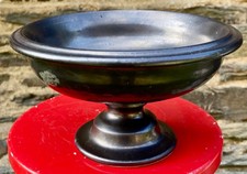 Magnifique Coupe céramique, signée  Jean MARAIS, émaillée noire  N°4Bis