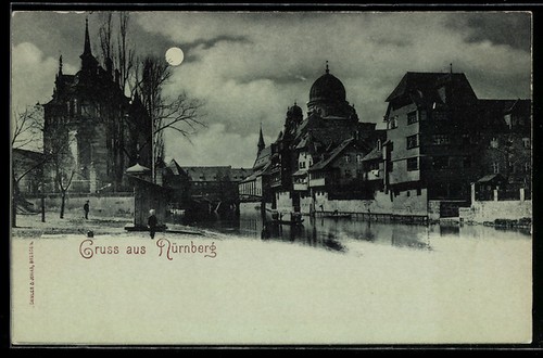 Carte postale clair lune - clair, de