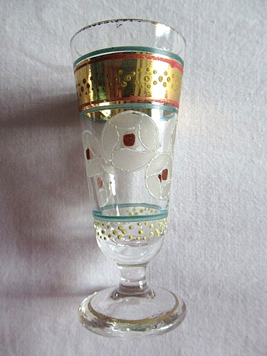 Verre liqueur emaille - liqueur,