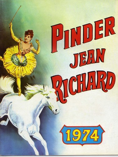 Programme cirque pinder jean - programme,
