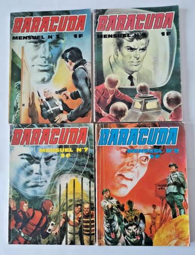 Lot baracuda 5 - n°, 7