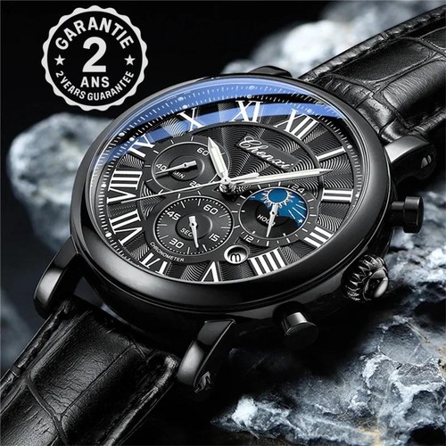 Montre homme phase lune - phase,