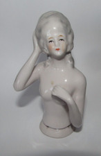 demi figurine porcelaine Half Doll porzellan Deutsches German porcelain