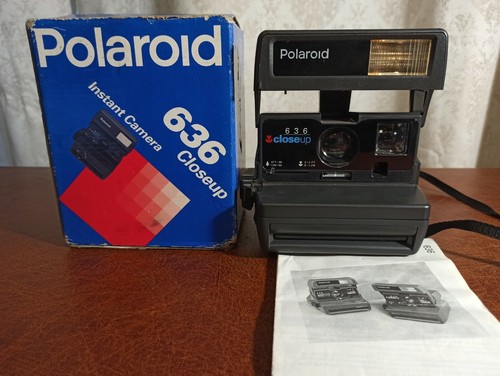 Vintage polaroid camera - camera, 636