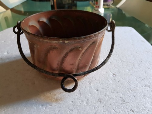 Chaudron cuivre ancien - cuivre,