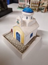 Maisonnette Miniature Santorin 8 Cm