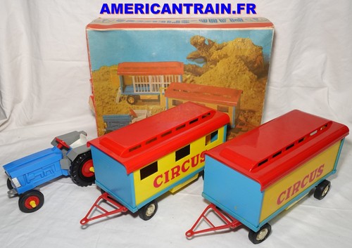 Ensemble tracteur roulotes - tracteur,