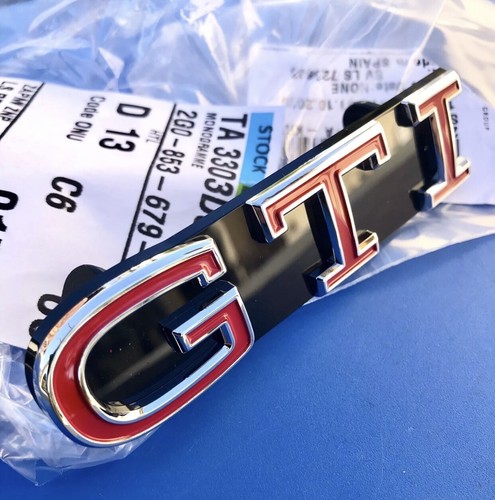 Logo gti calandre golf mk7 - gti,