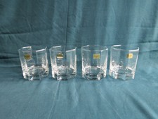 4 verres à whisky,service "octime"