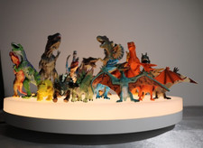 Lot de 19 figurines jouets Dinosaures