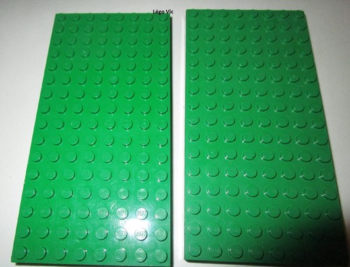 Lego 4204 brick 8x16 - brick, green