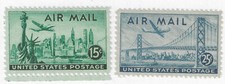1947 U.S. 15c MNH AIR MAIL