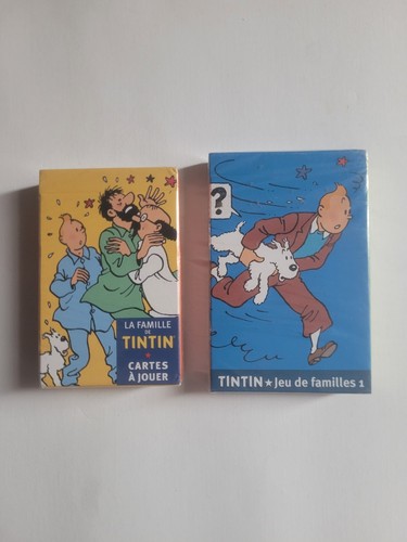 Tintin jeu de - , cartes
