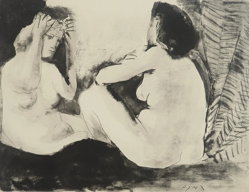 Pablo picasso femmes nues - picasso, :