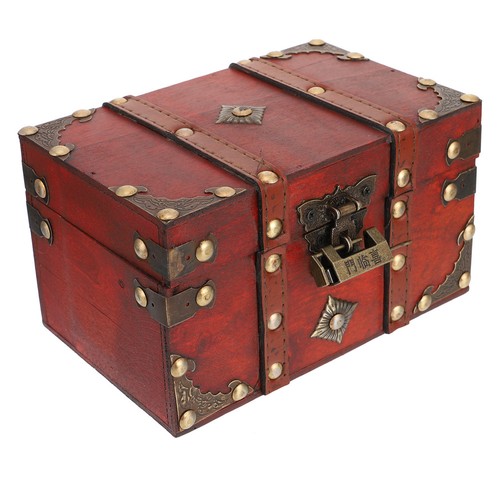 Vintage wooden storage box - wooden,