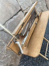 (n°1 ancien Outil De Boulanger art populaire Trancheuse À Biscotte Pain ￼