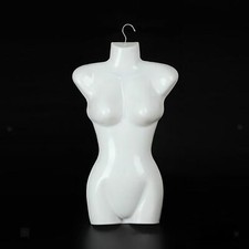 Mannequin féminin suspendu, présentoir de t-shirts pour les magasins de