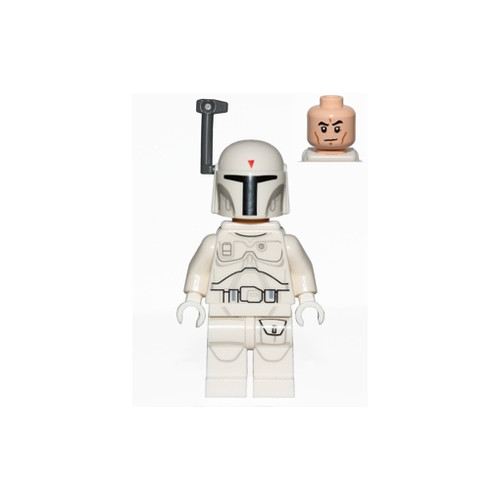Lego figure boba - fett, white