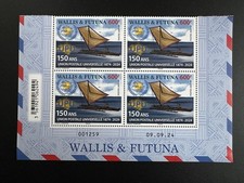 Wallis & Futuna 2024 Mi. ? bloc 4 daté 150 ans UPU Union Postale Universelle