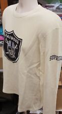 SS19 Supreme X NFL X RAIDERS X '47 Sweat À Col Roulé Thermique Taille M Medium