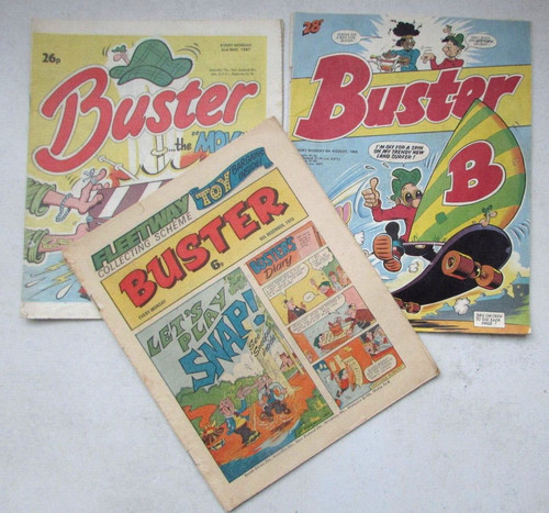 Lot numéros buster 2nd - 3,