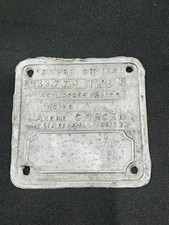 745/ ANCIENNE PLAQUE